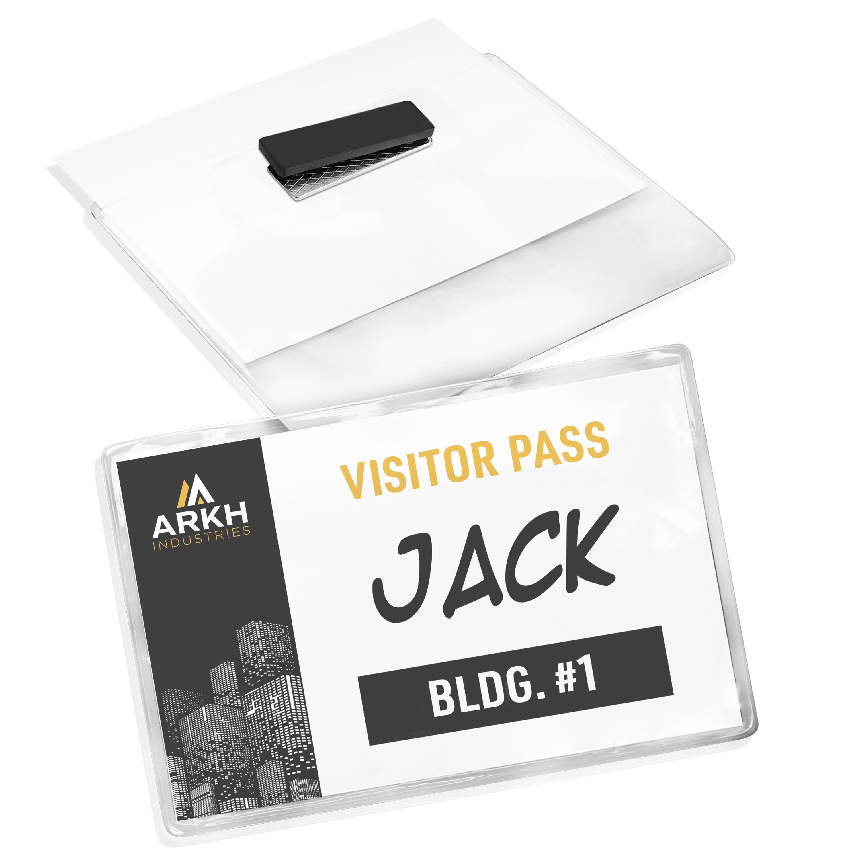 Magnetic Name Badges, 3